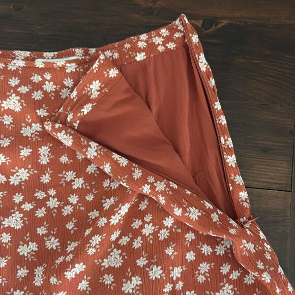 Abercrombie & Fitch Floral Mini Skirt Size XS - Picture 5 of 10